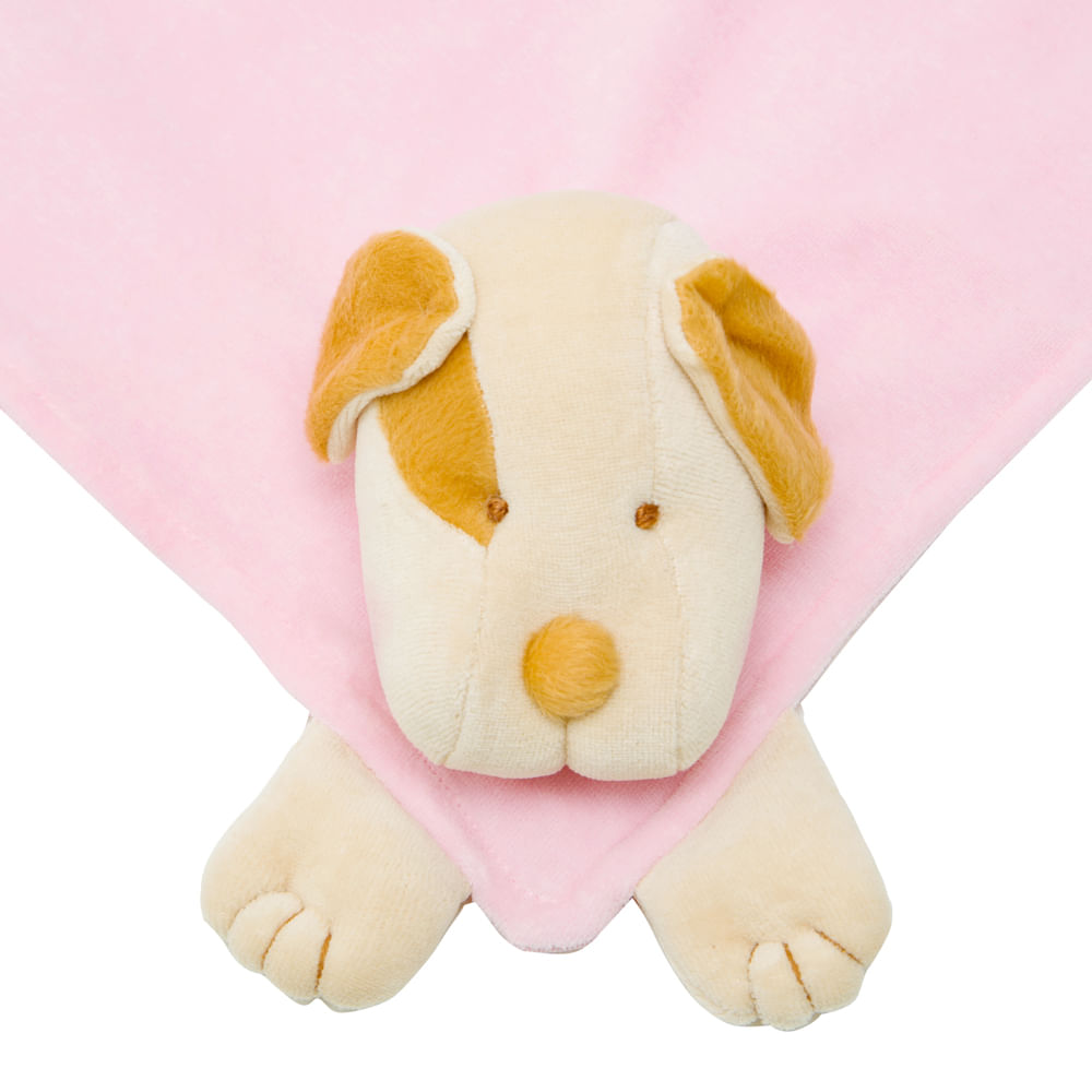 Naninha de Bebê Cachorro - Rosa - paoladavinci