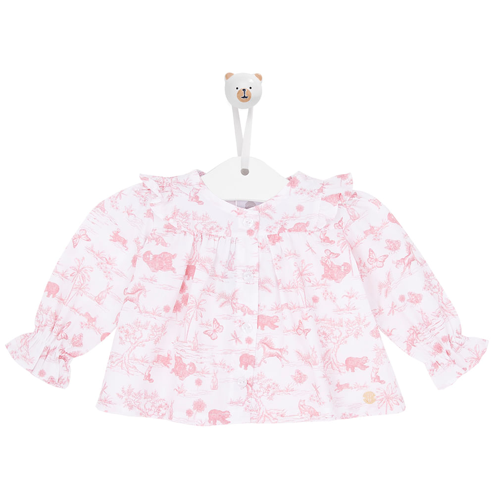 Bata Bebe Toile De Jouy Rosa Paoladavinci Mobile