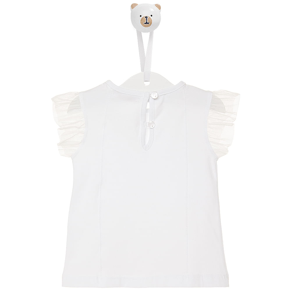 camisetas con manga de tul